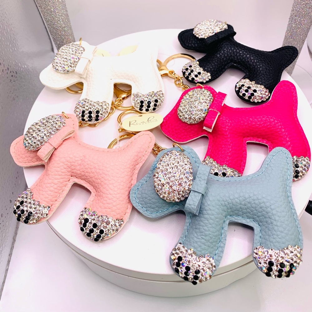 Bling Pup Keychain